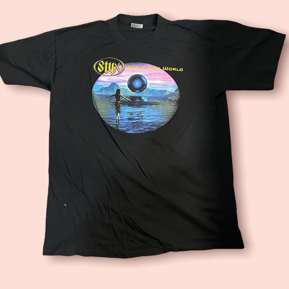 Styx Brave New World Concert Tee - XL